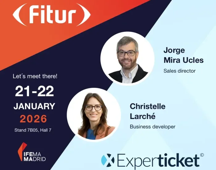 Experticket impulsa la digitalizaci&oacute;n del ticketing tur&iacute;stico en FITUR 2026 