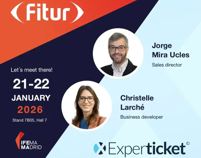 Experticket promotes the digitalization of tourism ticketing at FITUR 2026 