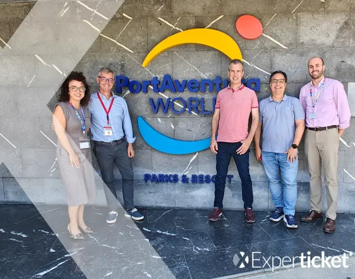 Experticket visita PortAventura World para seguir impulsando una colaboraci&oacute;n estrat&eacute;gica de largo recorrido