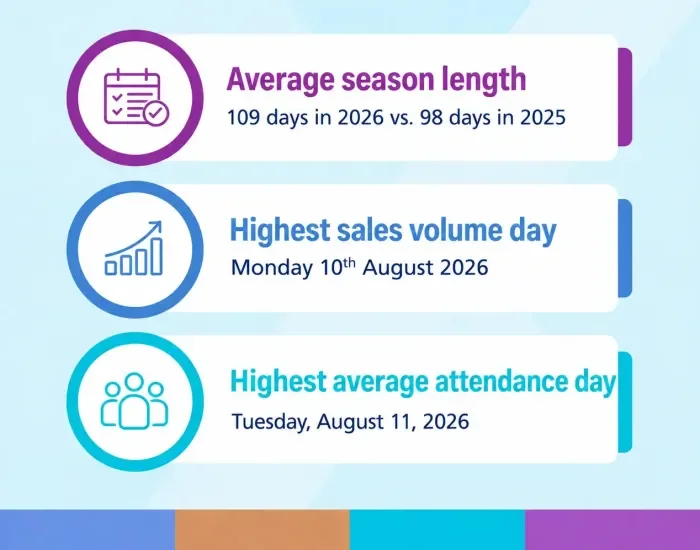 2026 Water Park Season: More Operating Days and a Rise in Average Ticket Prices